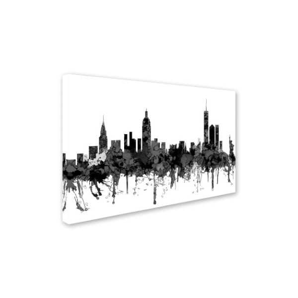 Marlene Watson 'New York NY BW' Canvas Art,12x19